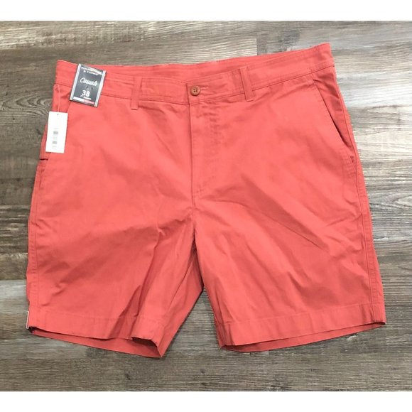 Roundtree & Yorke Shorts Roundtree Yourke Mens Size 38 Coral